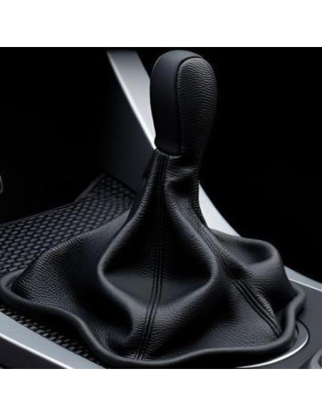 Cubierta de Botón de Cambio Klanata para E34 E36 Z3 - Cuero Artificial