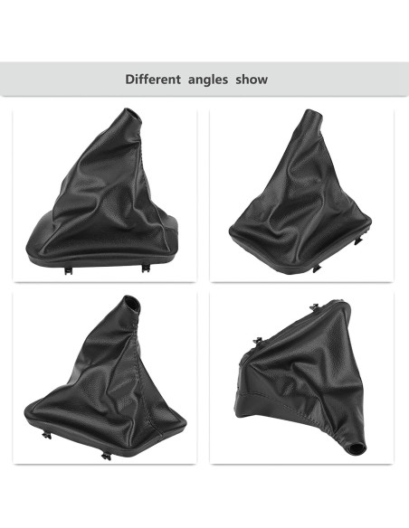 Cubierta de Botón de Cambio Klanata para E34 E36 Z3 - Cuero Artificial