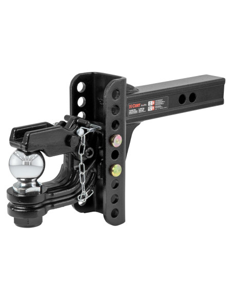 Enganche de Pintle Ajustable CURT 45907 13,000 lbs (5,897 kg)