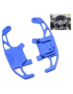 Extensiones de Palanca de Cambio Sanrily Azul para VW Golf GTI R MK7