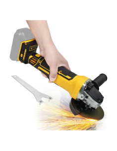 Amoladora Angular Inalámbrica HLiePiHa 20V 6600RPM 125mm