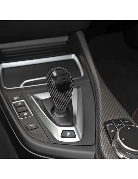 Cubierta Pomo de Cambio Fibra de Carbono BLAKAYA para BMW