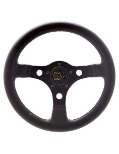 Volante Grant Fórmula GT 33cm Negro con Textura de Cuero