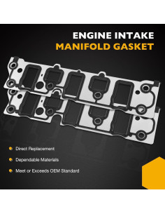 Juego de Juntas Colector de Admisión 3.8L Gledewen Compatible 2