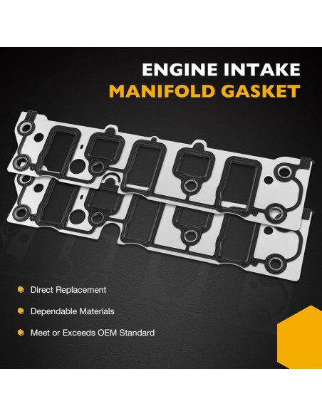 Juego de Juntas Colector de Admisión 3.8L Gledewen Compatible