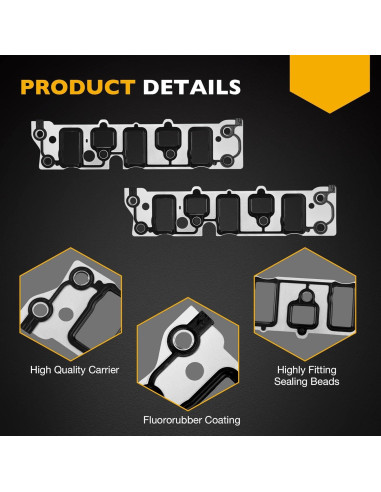 Juego de Juntas Colector de Admisión 3.8L Gledewen Compatible