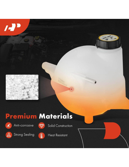 Tanque de Recuperación de Refrigerante A-Premium con Tapa para Ford Transit 2015-2019