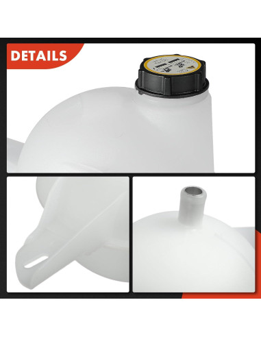 Tanque de Recuperación de Refrigerante A-Premium con Tapa para Ford Transit 2015-2019