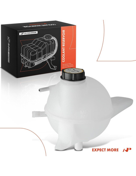 Tanque de Recuperación de Refrigerante A-Premium con Tapa para Ford Transit 2015-2019