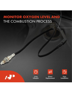 Sensor de Oxígeno A-Premium 250-241142 Compatible Volkswagen y Audi 2