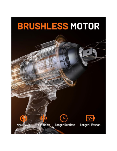 Llave de impacto DOVAMAN TITANCE X9 3/4'' 2237,5 Nm 20V