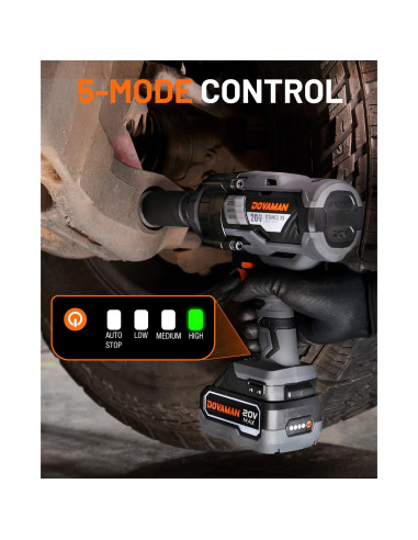 Llave de impacto DOVAMAN TITANCE X9 3/4'' 2237,5 Nm 20V