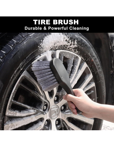 Kit de Cepillos de Limpieza de Ruedas NIKCOSMK 8 Piezas