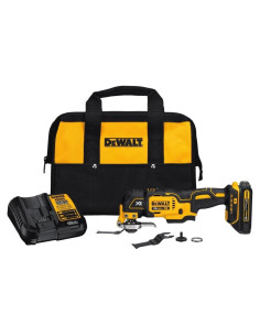 Herramienta Oscilante DEWALT DCS355C1 20V Max con Accesorios