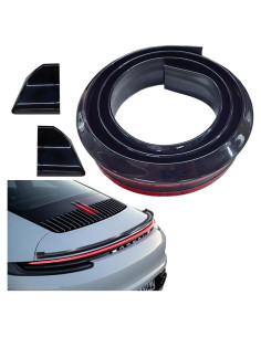 Alerón Trasero de Coche LAINLOY 149.86cm Goma Negro Brillante