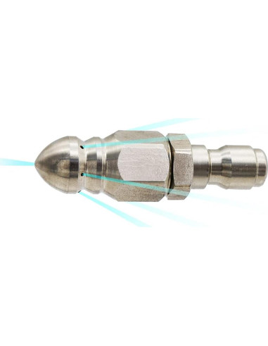Boquilla de Hidrolavadora Millie Jetter Acero Inoxidable 1/4"