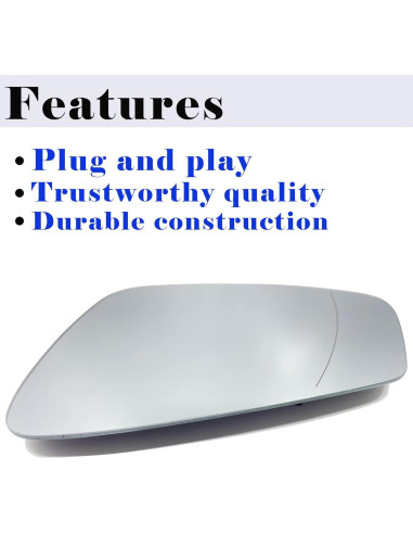 Cristal Espejo Calentado Izquierdo BMW Danbojit 51167251583