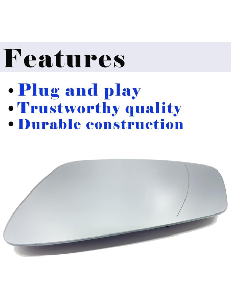 Cristal Espejo Calentado Izquierdo BMW Danbojit 51167251583