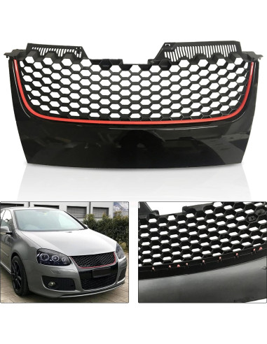 Rejilla de Malla Superior PartsFlow VW GTI Jetta 2006-2009