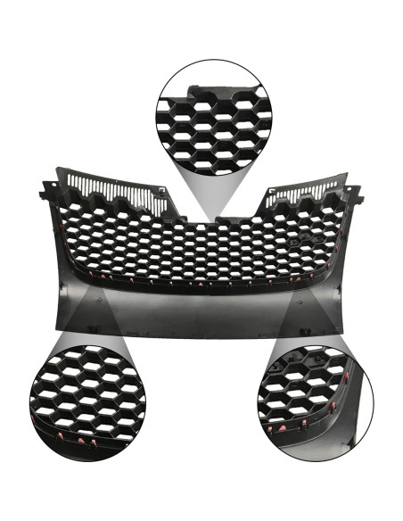Rejilla de Malla Superior PartsFlow VW GTI Jetta 2006-2009