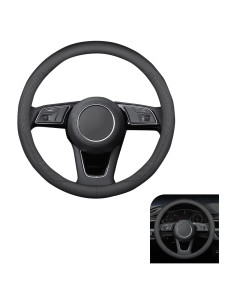 Cubierta de Volante de Cuero Arwrilt Universal 37-38cm Negra