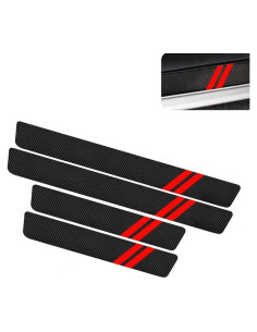 Protector de Umbral de Puerta Titgoes 4 PCS Rojo a Prueba de Agua