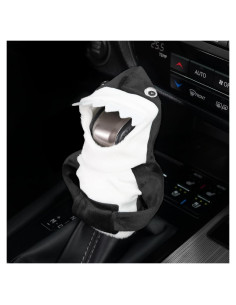 Funda de Cambio de Marchas SINGARO Negra Universal para Coche