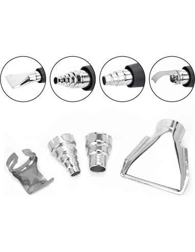 Kit de Boquillas para Pistola de Aire Caliente Watris Veiyi 4 Piezas