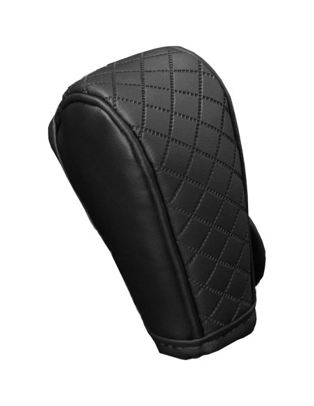 Cubierta de Palanca de Cambios de Coche Lonuxi - Cuero Negro
