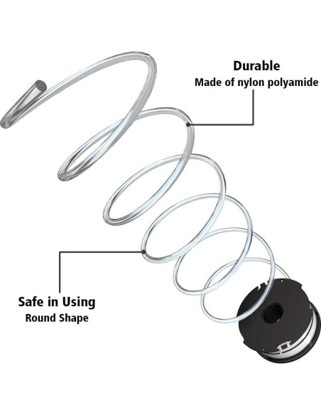 Paquete de 4 hilos X Home DF-065 para desmalezadoras Black Decker