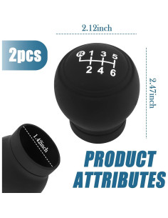 Cubierta de Cambio de Marchas Figpade Antideslizante 2 Pcs 2