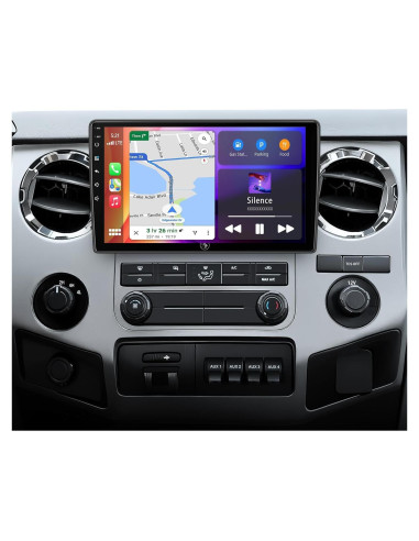 Estéreo de Coche Android 14.0 Aublinto 10" para Ford F150/F250/F350/F450