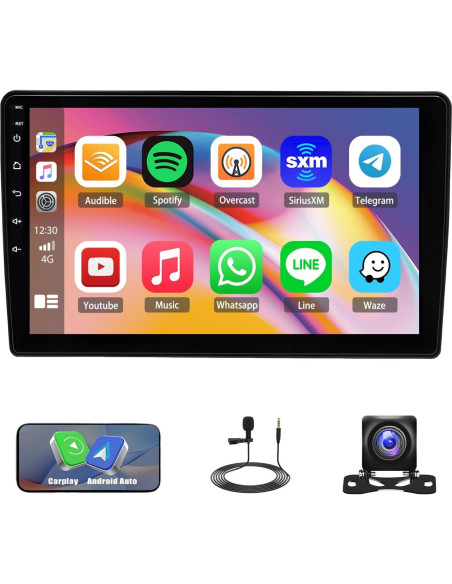 Estéreo de Coche Android 14.0 Aublinto 10" para Ford F150/F250/F350/F450