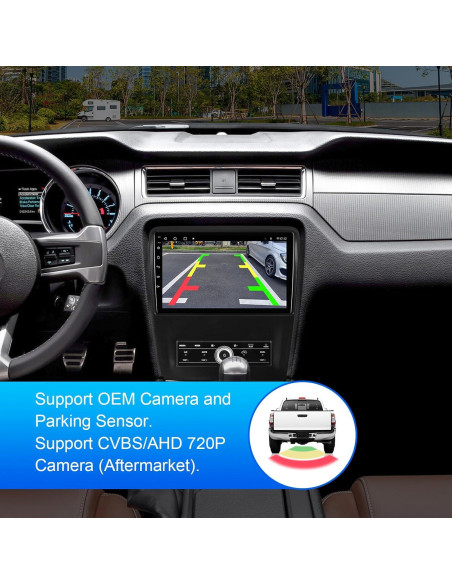 Estéreo de Coche FeirTon 10.1" Android 12 para Ford Mustang 2010-2014