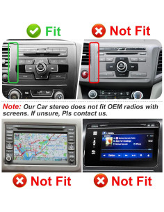 Estéreo de Coche Android 13 FeirTon 4+64GB 9" WiFi 6 Honda Civic 2