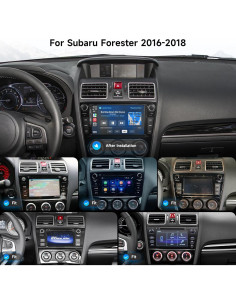Unidad Estéreo Dasaita 8GB+256GB para Subaru Forester 2015-2018 2