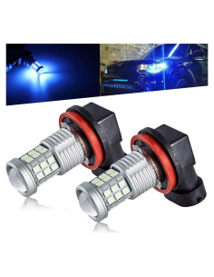Bombillas de Niebla LED KISLED H8 H11 2600lm Azul Hielo