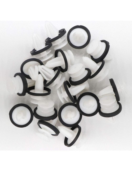 10 Sujetadores de Panel de Recorte Lantee para Ford Flex 2009 y Fusion 2010