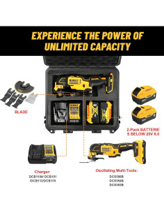 Funda Dura para Multiherramienta Dewalt DW005 - Impermeable 2