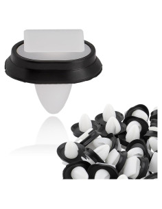 30 Clips de Moldura de Puerta Trasera Nylon GoaMotors 68093998AA