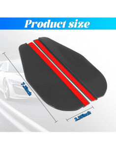 2 Protectores de Visera Ahumada LKAHG para Espejos de Coche 2