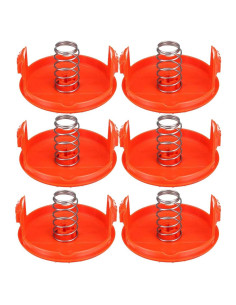 Tapa de Carrete Repuesto Black and Decker RC-100-P 6 Piezas