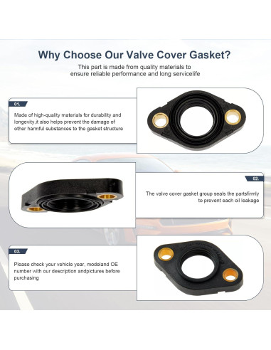 Tapa de Válvula del Motor BMW 11377502022 E81 E87 E90 F30