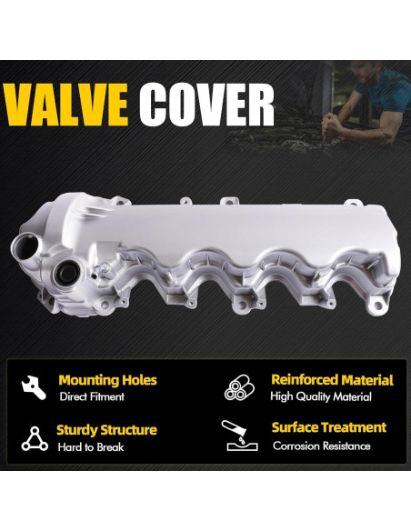 Cubierta de Válvula Aluminio MILIPARTS Lado Derecho 4.6L 5.4L