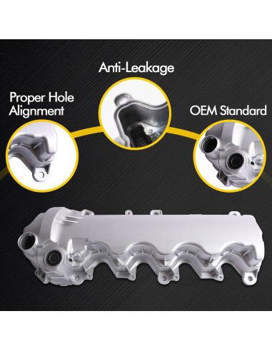 Cubierta de Válvula Aluminio MILIPARTS Lado Derecho 4.6L 5.4L