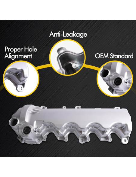 Cubierta de Válvula Aluminio MILIPARTS Lado Derecho 4.6L 5.4L