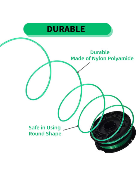 Bobina de recambio Eyoloty DF-080 9.14m para Black Decker