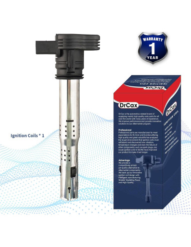 Bobina de Encendido DrCax UF575 para Audi y Volkswagen