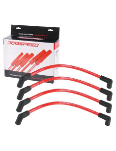 Juego de Cables de Bujía Marina JDMSPEED 10mm para Johnson Evinrude