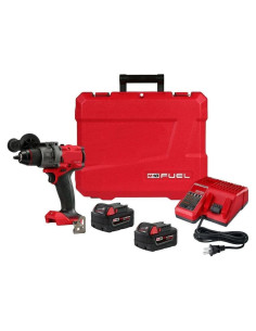 Taladro Percutor Inalámbrico Milwaukee M18 FUEL 18V 2 Baterías